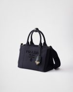 Small Cotton Canvas Handbag - Image 2